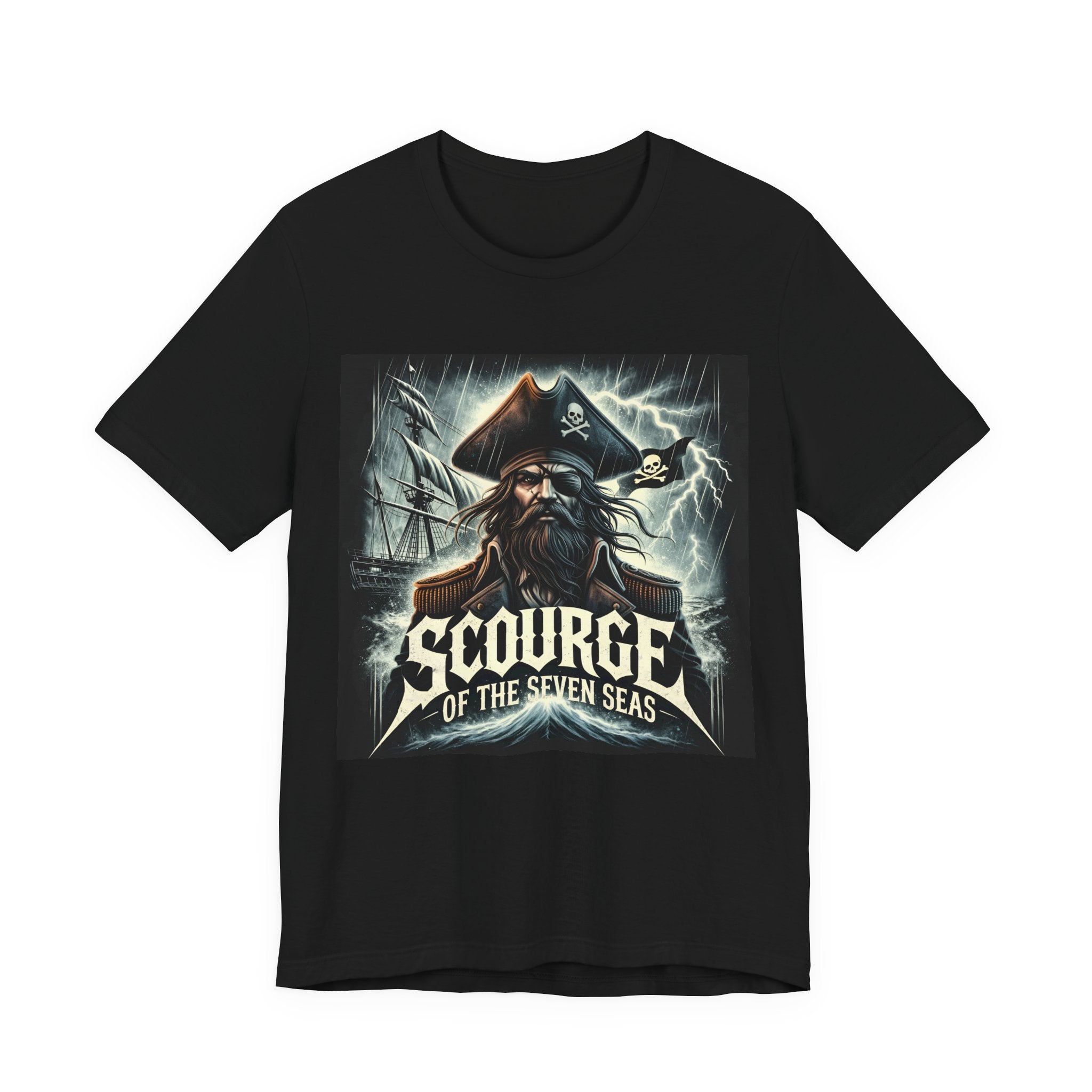 Pirate Metal "Scourge of the Seven Seas" T-Shirt