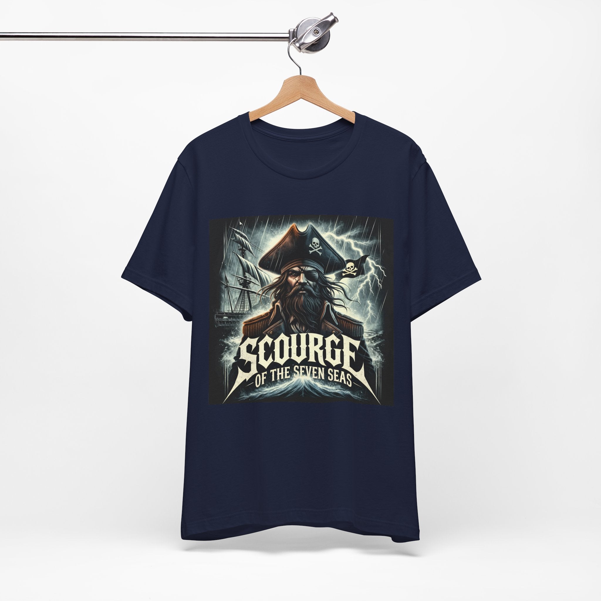 Pirate Metal "Scourge of the Seven Seas" T-Shirt